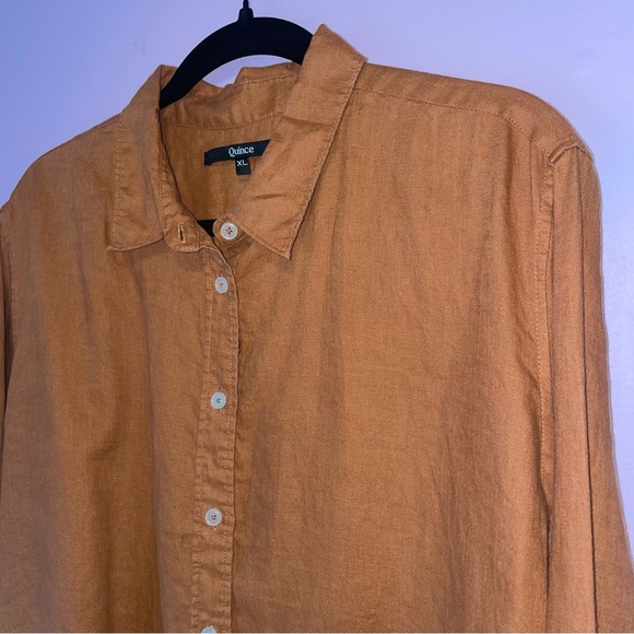 Quince Brown Button Down Shirt - Picture 2 of 8